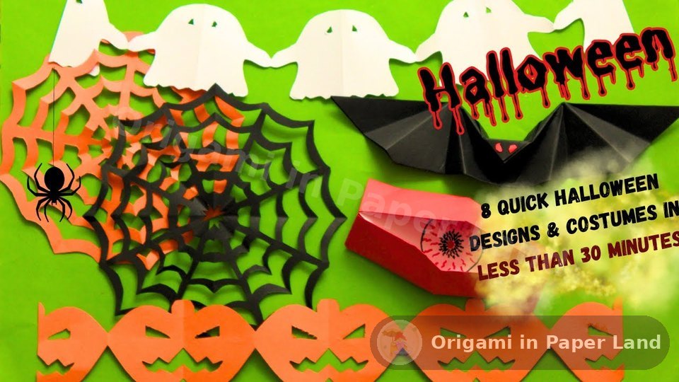 8 quick Halloween designs and costumes in less than 30 minutes