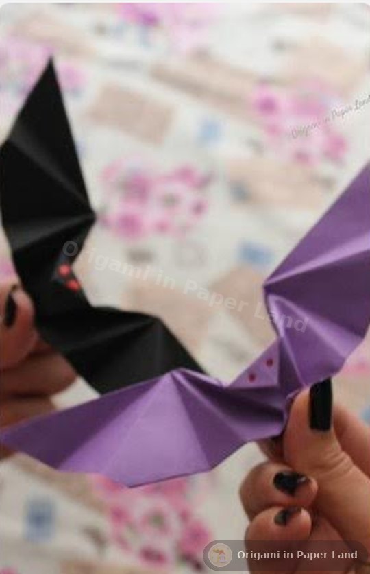 Easy Halloween bat